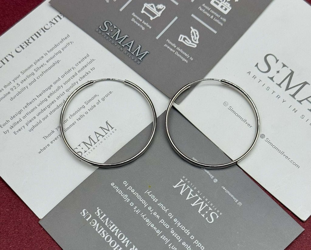 925 Sterling Silver Twisted Hoop Earrings, Textured Silver Hoops, Classic Round Earrings, Minimalist Everyday Jewelry, Gift for Her