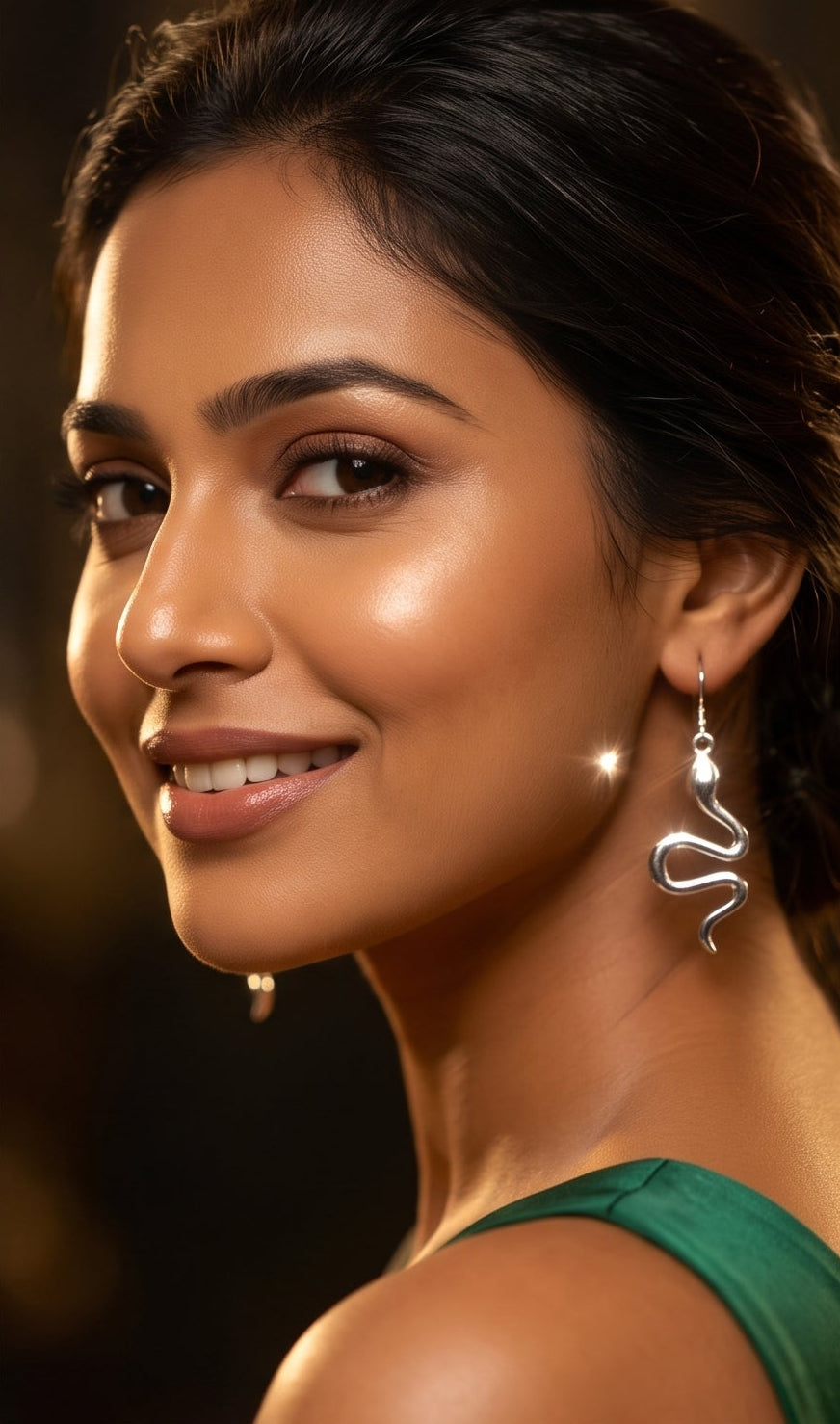 Snake Dangle Earrings