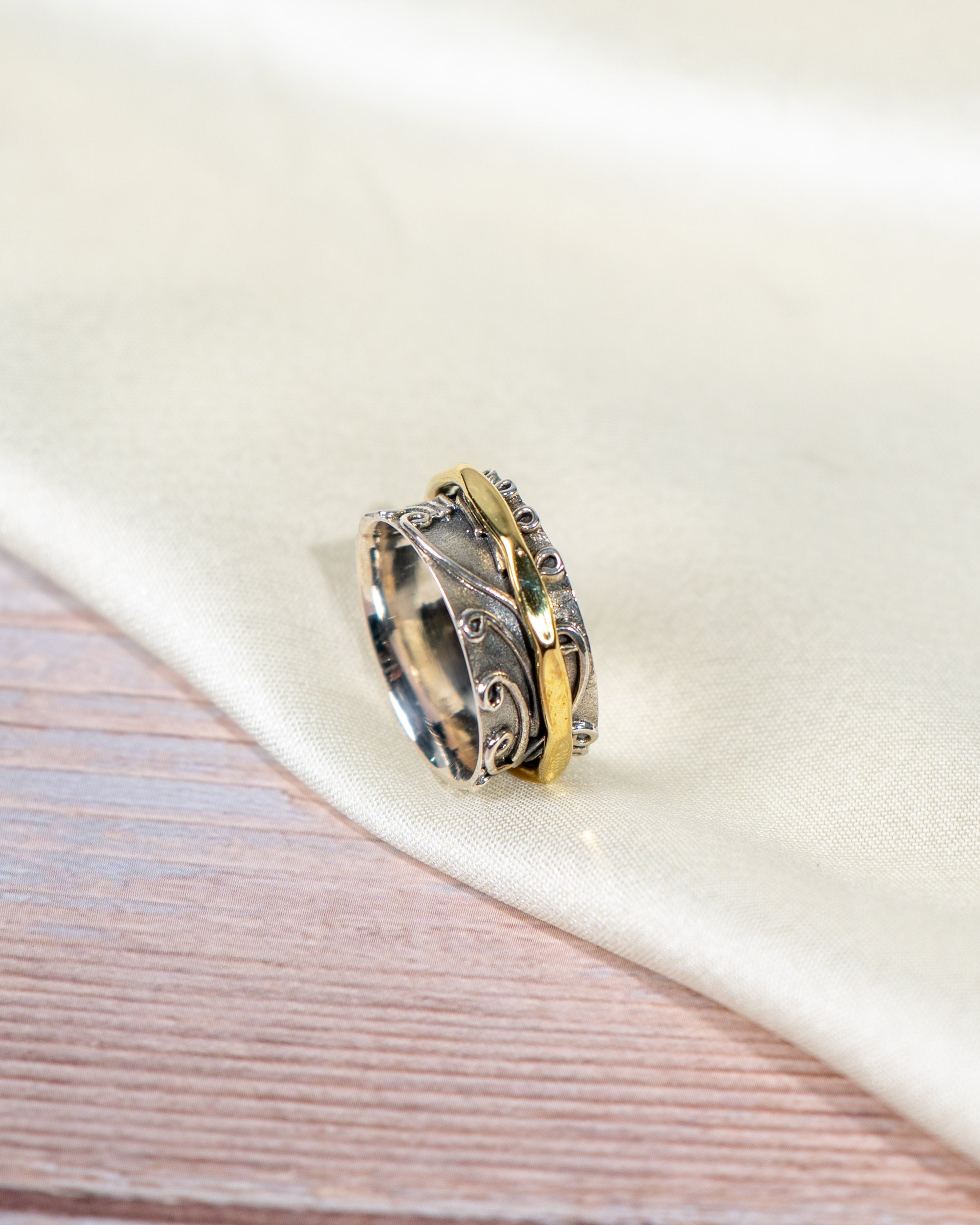 Handmade 925 Sterling Silver Men's Band Ring | Minimalist Design