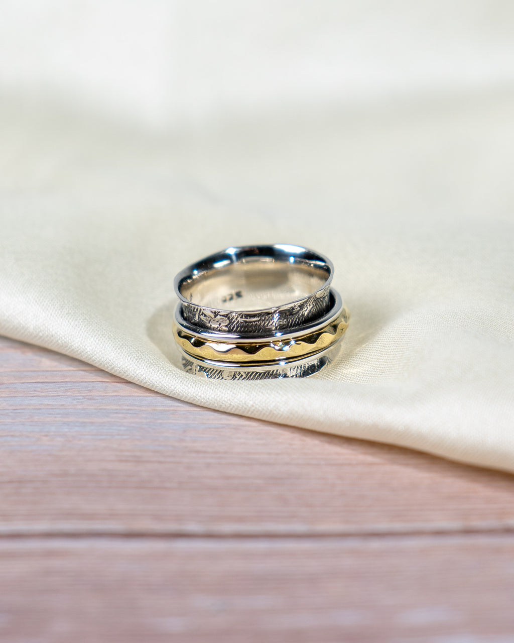 Handmade Sterling Silver Unisex Ring | Minimalist Couple Band