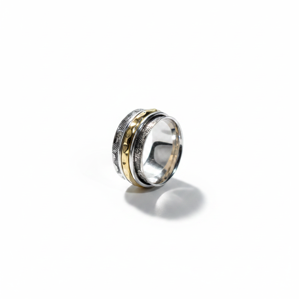 Handmade Sterling Silver Unisex Ring | Minimalist Couple Band A3