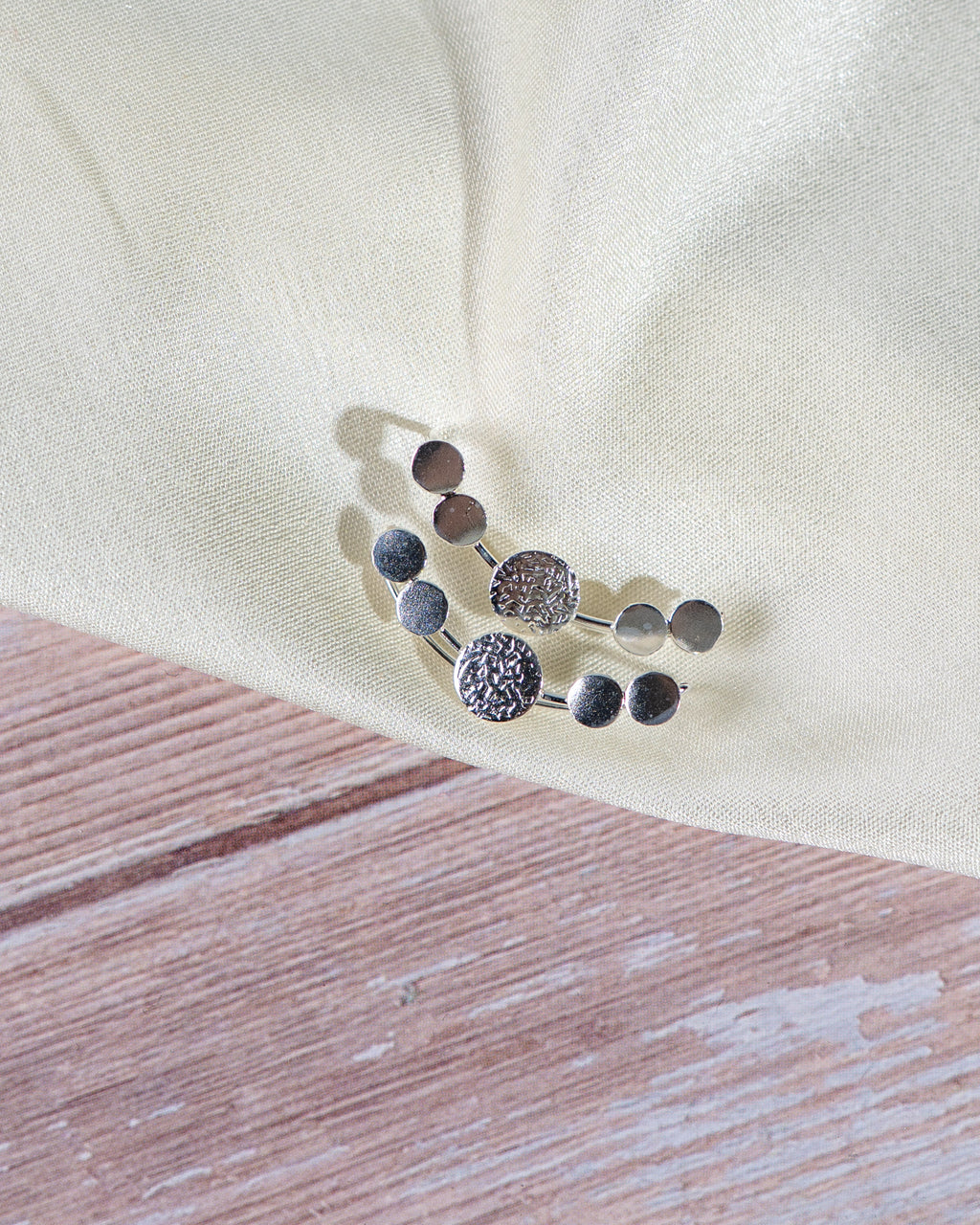 925 Sterling Silver Minimalist Dot Drop Earrings, High Shine Everyday Wear