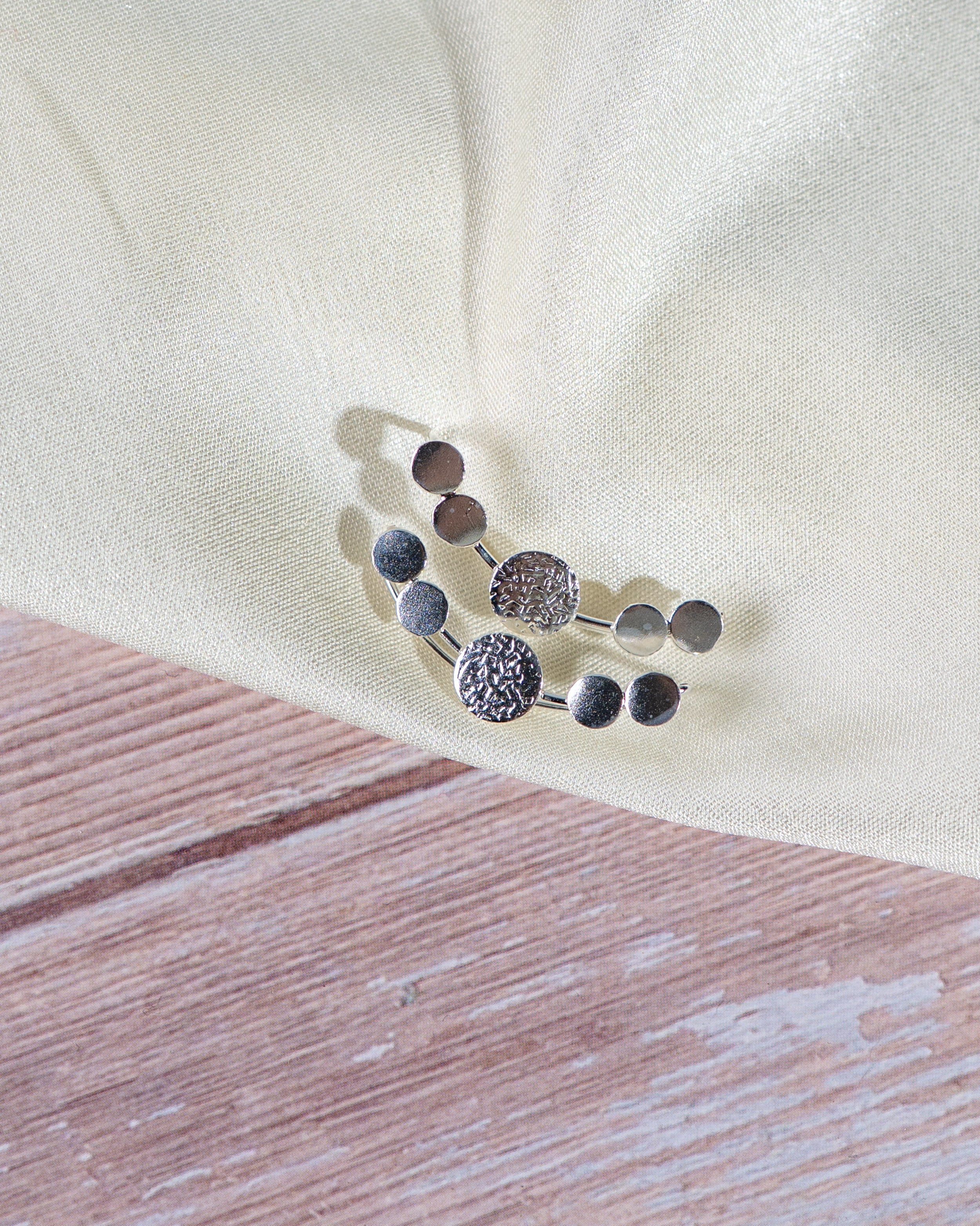 925 Sterling Silver Minimalist Dot Drop Earrings, High Shine Everyday Wear