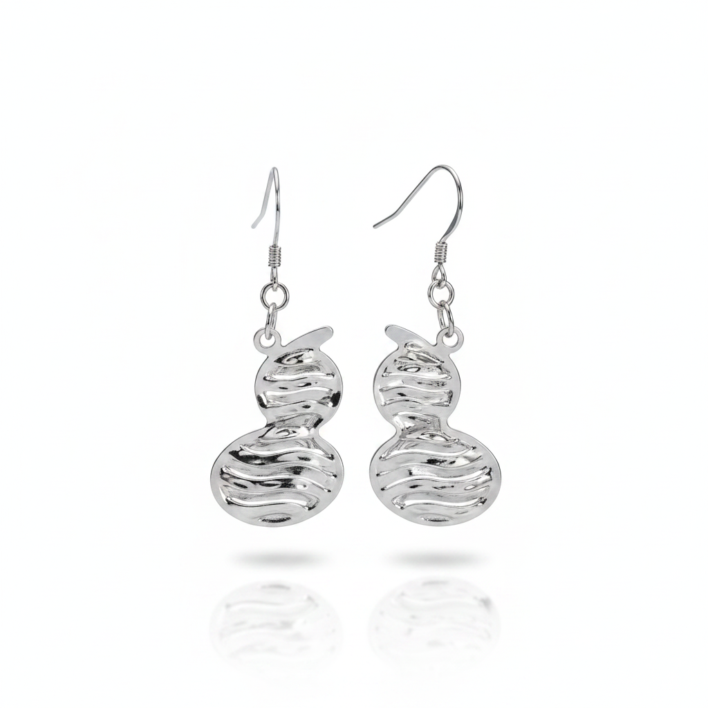 Sterling Silver Minimalist Dangle Earrings | Handmade Jewelry