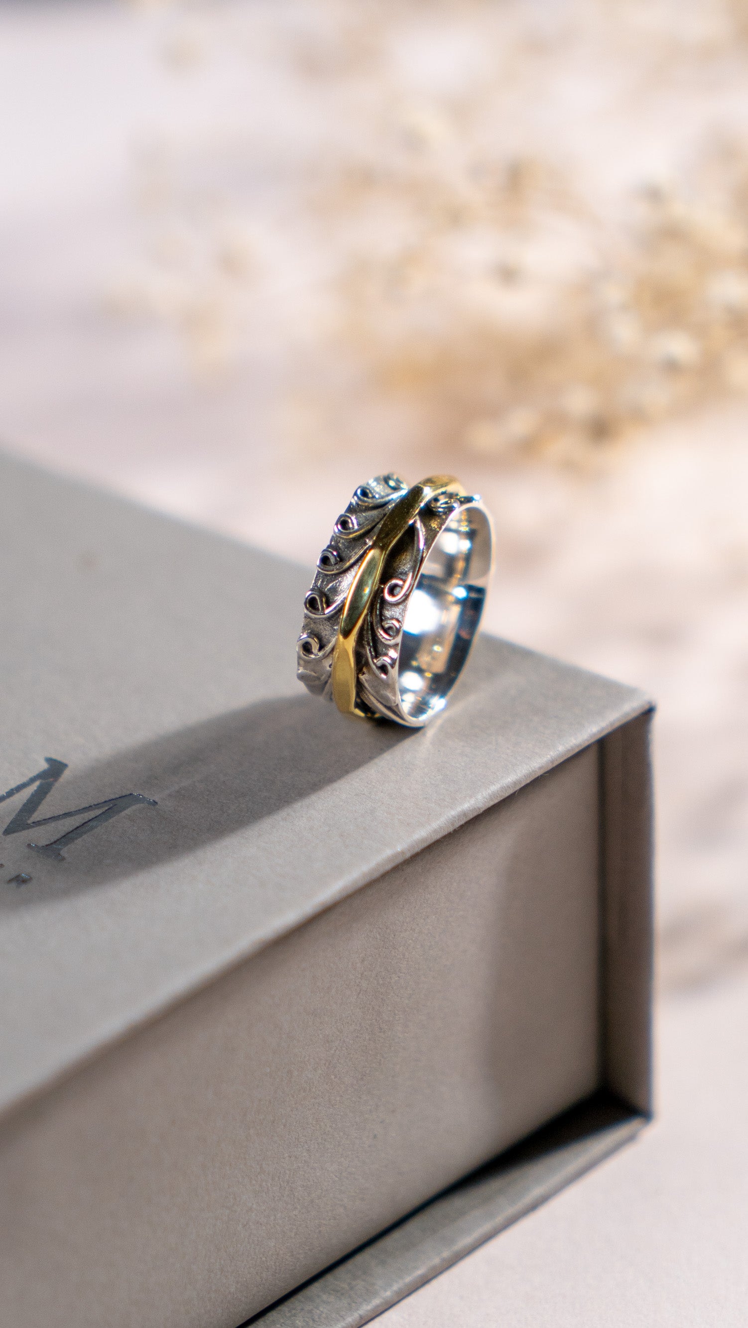 Handmade 925 Sterling Silver Men's Band Ring | Minimalist Design