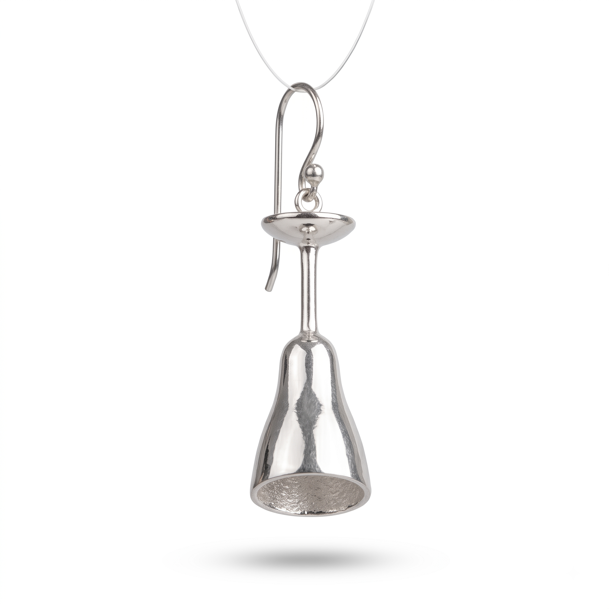 Wine Glass Dangle Earrings