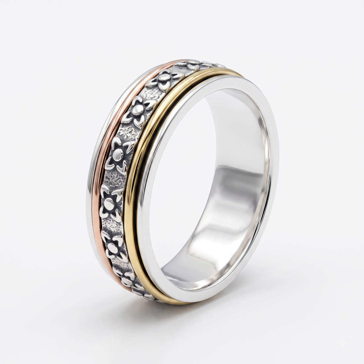 Handmade Sterling Silver Band Ring | Minimalist Unisex Design A1