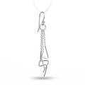 Abstract Geometric Chain Drop Earrings