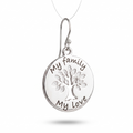 Silver Tree of Life Earrings
