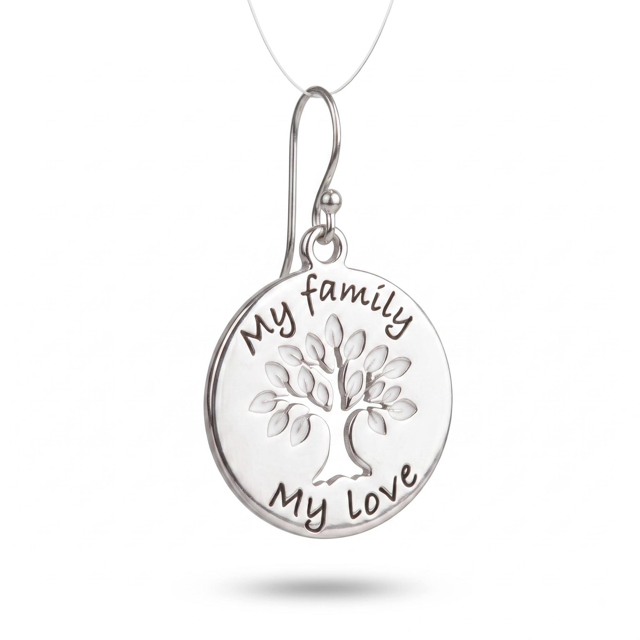 Silver Tree of Life Earrings