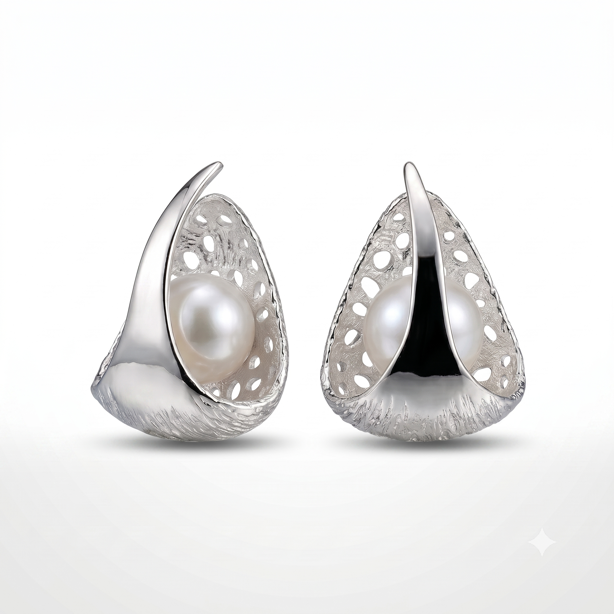 Pearl Stud Earrings