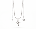 Silver Frog Pendant Necklace | 925 Sterling Silver Animal Charm Jewelry | Cute Frog Necklace for Women & Men | Unique Nature Gift