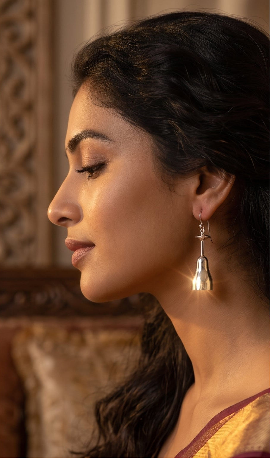 Wine Glass Dangle Earrings