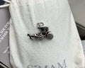 Sterling Silver Vintage Car Necklace | Classic Automobile Pendant