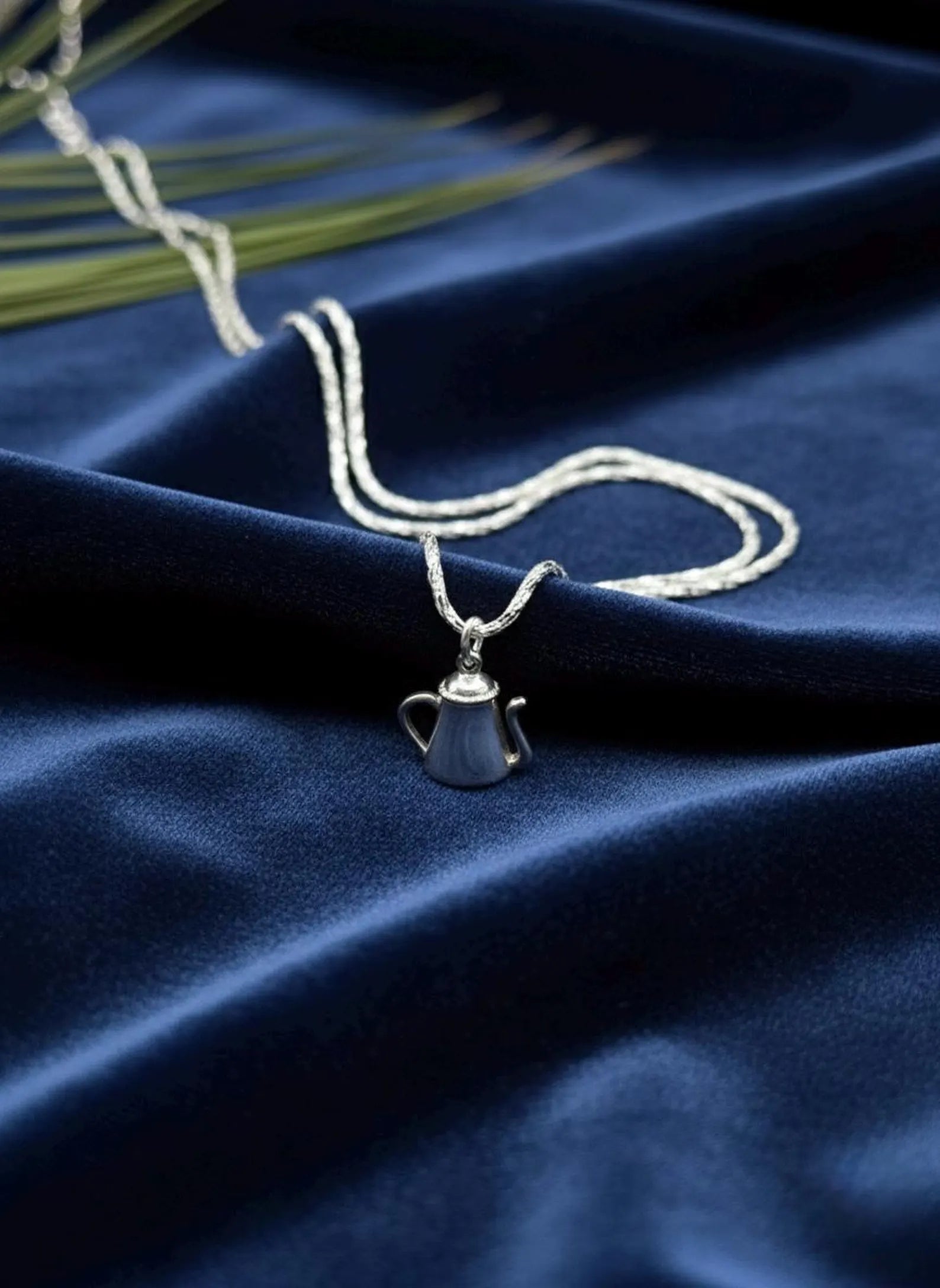 Sterling Silver Mini Teapot Necklace | Coffee Tea Lover Gift