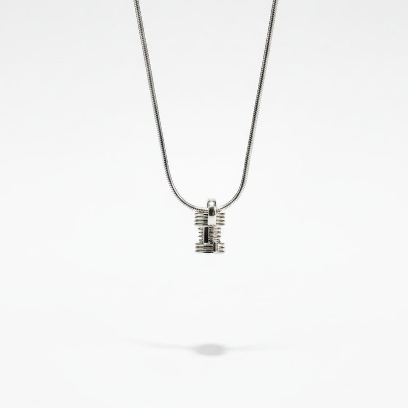 Sterling Silver Christmas Lantern Necklace | Minimalist Charm Pendant