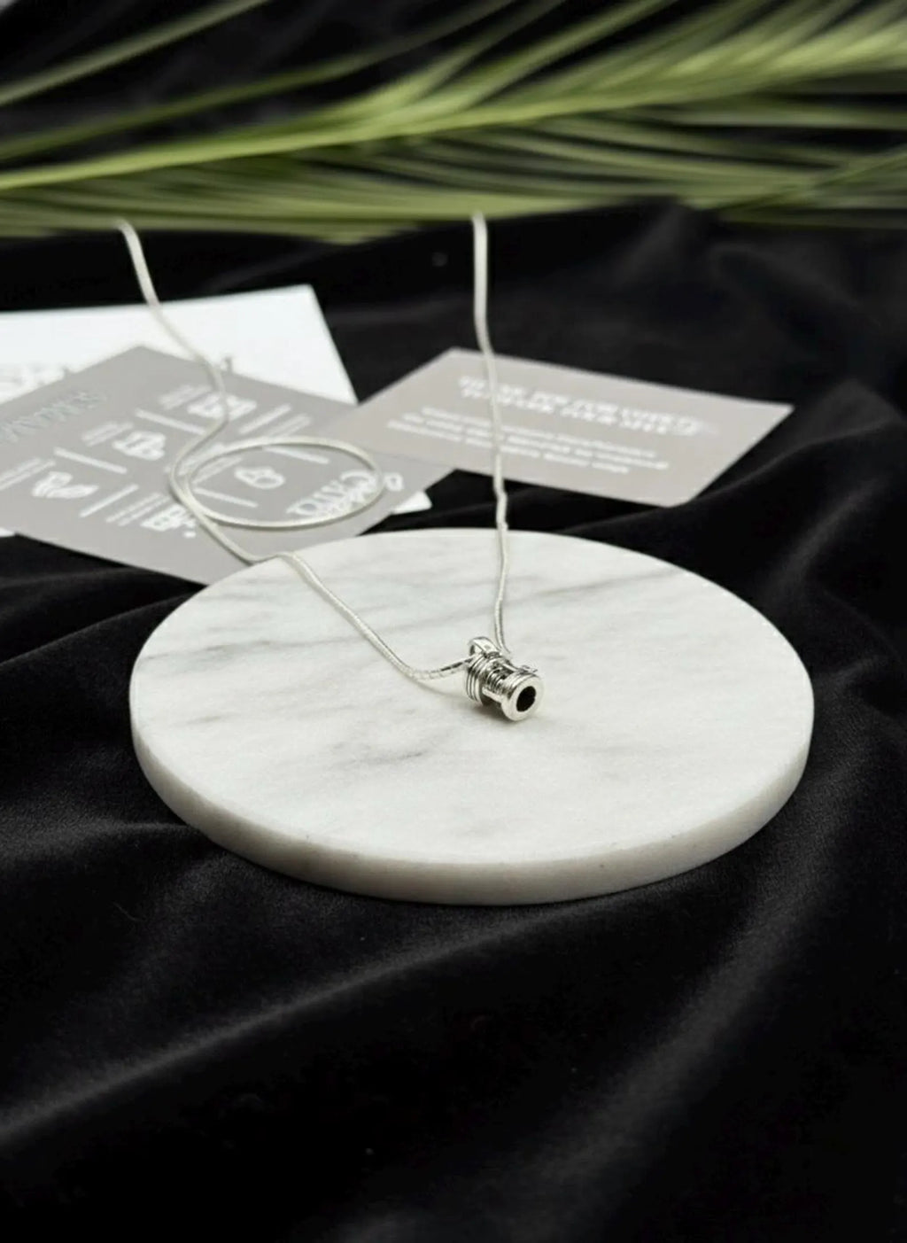 Sterling Silver Christmas Lantern Necklace | Minimalist Charm Pendant