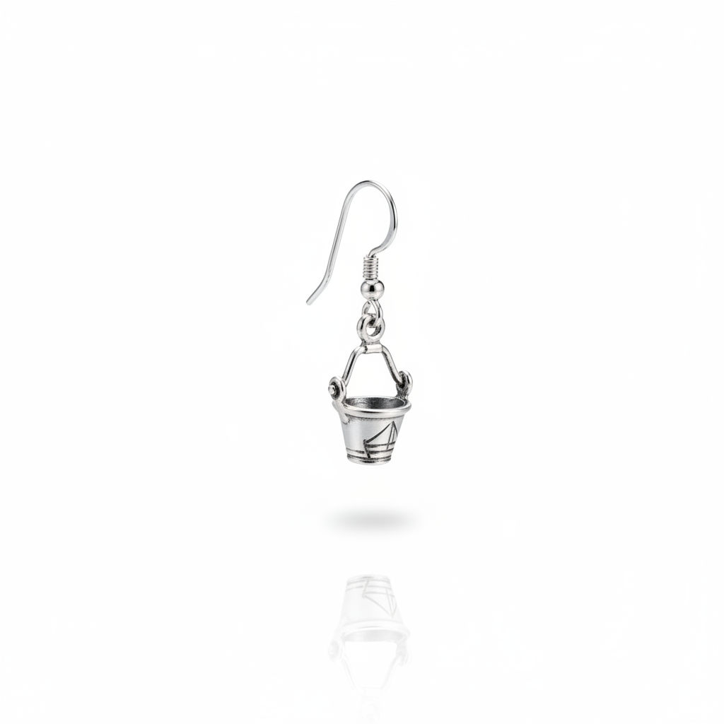Sterling Silver Watering Can Necklace | Gardening Gift