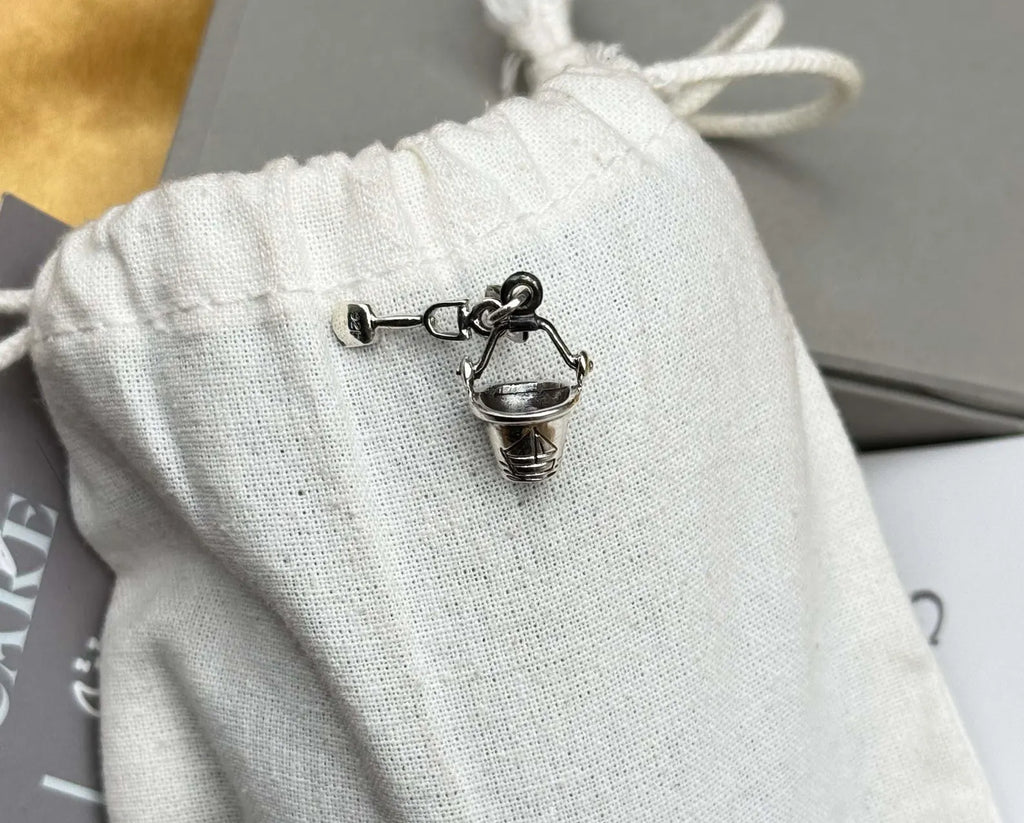 Sterling Silver Watering Can Necklace | Gardening Gift