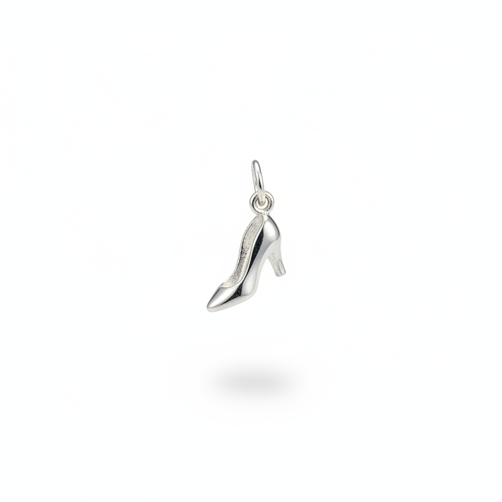 Sterling Silver Ice Skate Pendant Necklace | Winter Sports Gift