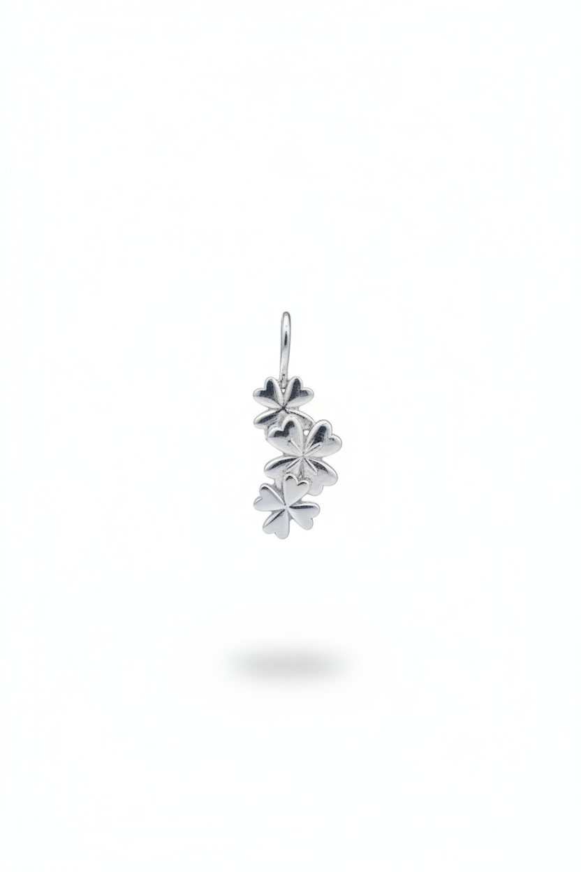 Sterling Silver Flower Pendant Necklace | Dainty Floral Jewelry