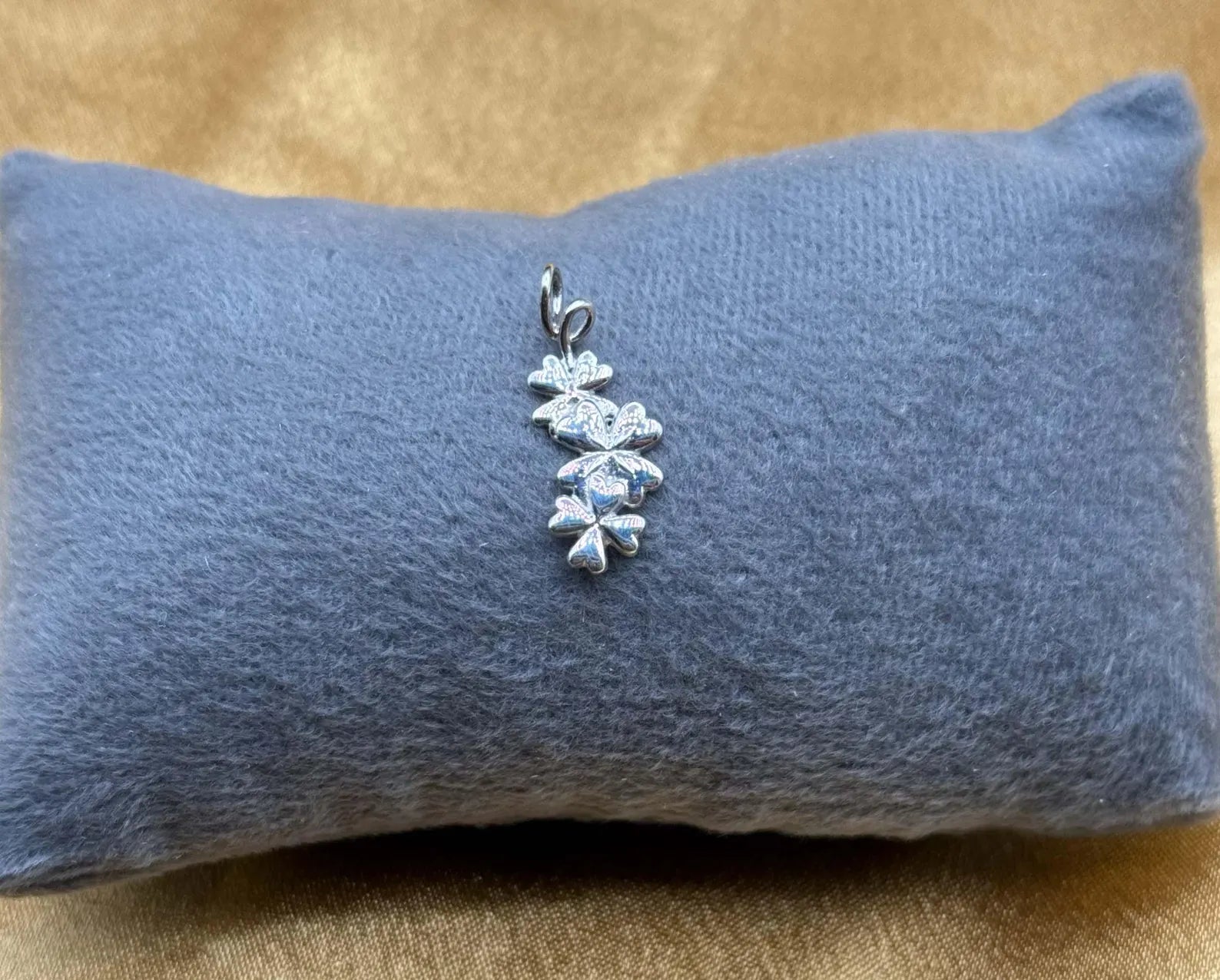 Sterling Silver Flower Pendant Necklace | Dainty Floral Jewelry