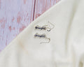 Sterling Silver Lady Dangle Earrings, Handcrafted Novelty Artisan Jewelry