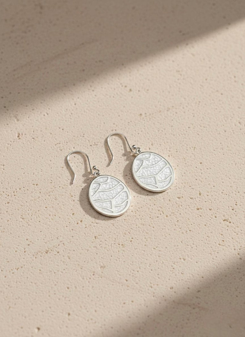 Silver Leaf Earrings
