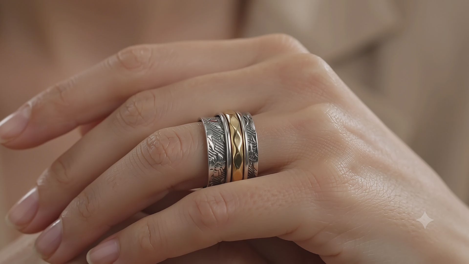 Handmade Sterling Silver Unisex Ring | Minimalist Couple Band A3