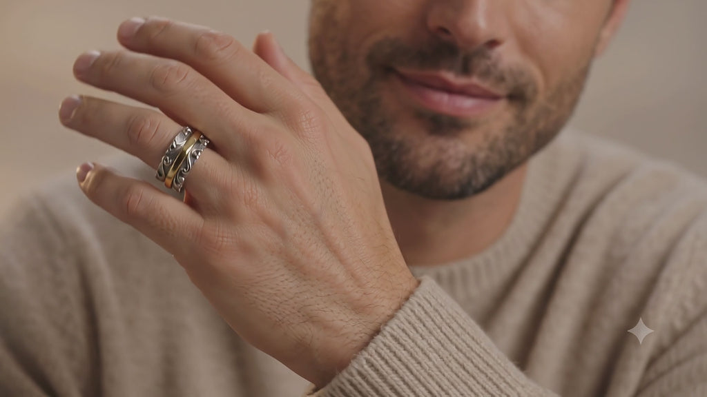 Handmade 925 Sterling Silver Men's Band Ring | Minimalist Design